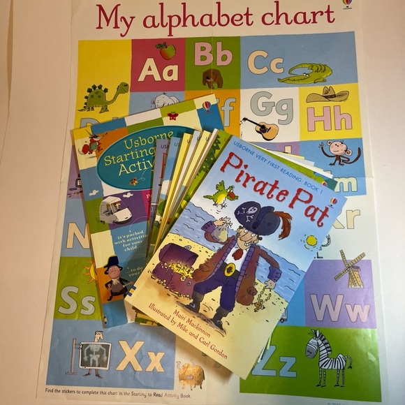 The Usborne Start to Read Pack 8 Reading Books w/Poster & New Activity Book - Picture 4 of 5